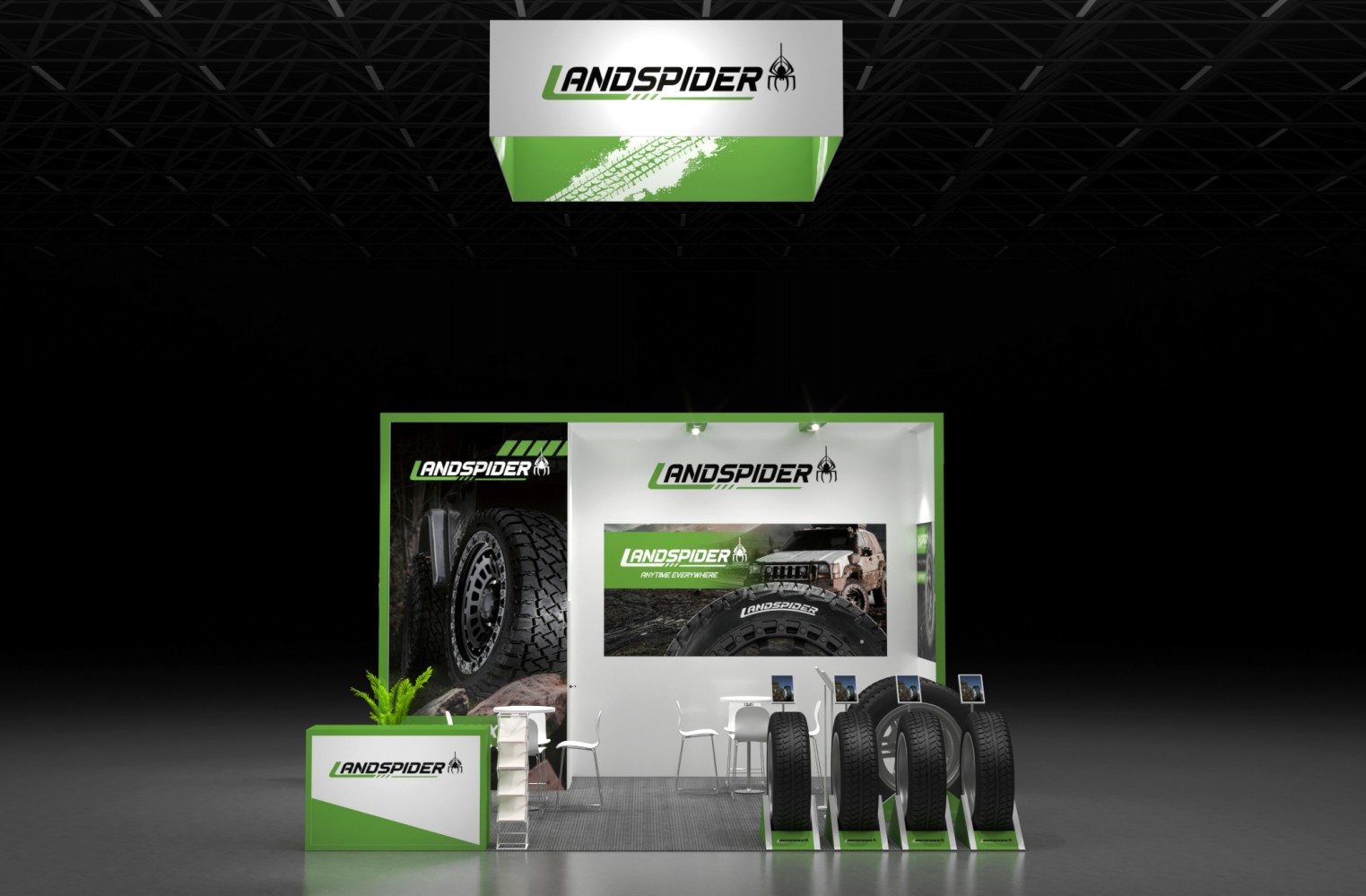Landspider Tire ra mắt tại SEMA4